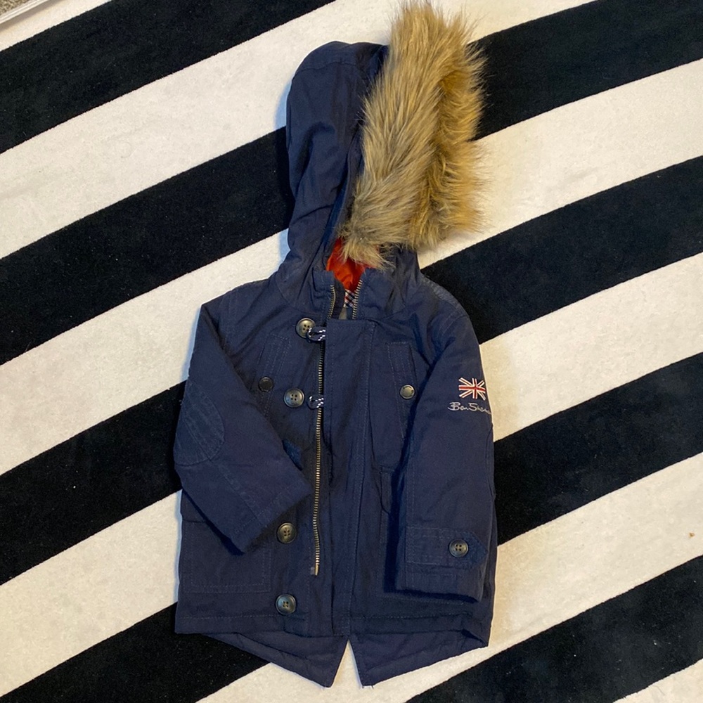 Ben Sherman baby outdoor coat size: 18m